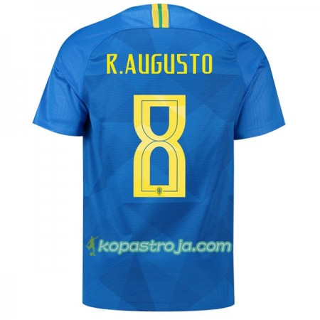 Billiga Fotbollströjor Brasilien R.Augusto 8 VM 2018 Borta tröja